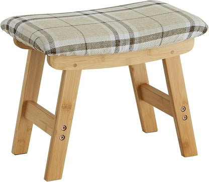 Foot Stool Ottoman Foot Rest Under Desk, Small Stool - Image 8