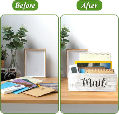 DRASTAR Mail Organizer Countertop, Mail Holder - Image 6