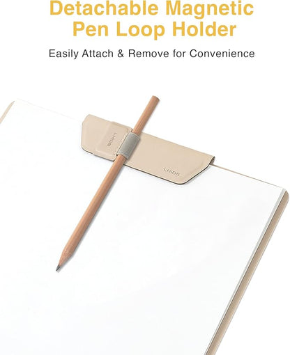 LHiDS Magnetic Clipboard – Slim Leather Writing Board - Image 3