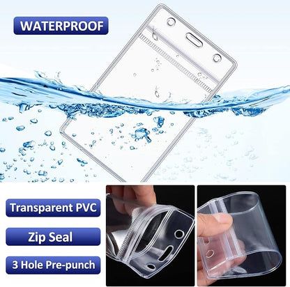 Marspark 200 Pcs ID Badge Holder - Image 6