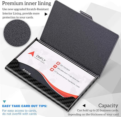 Slim Minimalist Business Card Holder - Image 6