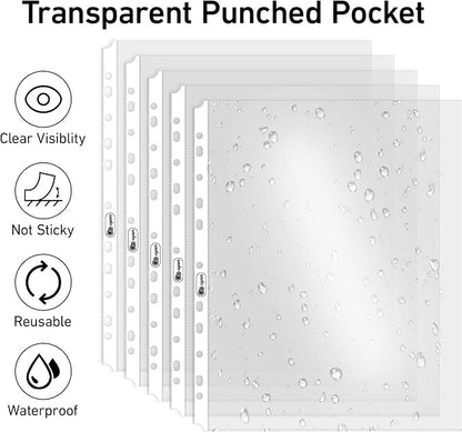 Agoer 80 Clear Sheet Protectors - Image 4