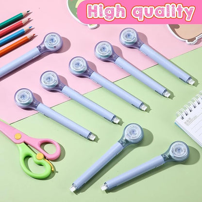 Gersoniel 10 Pack Correction Tape Pen Correctional Ink Tape Push Pull Protective - Image 4