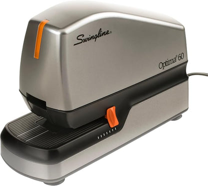 Swingline Electric Stapler, 60 Sheet Capacity, Optima 60, Jam Free, Auto or by Swingline