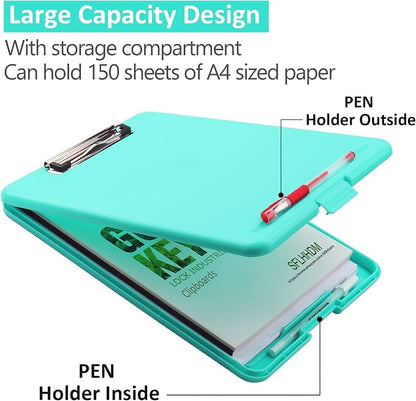 SFLHHDM Clipboard with Storage, Clipboards Foldable - Image 2