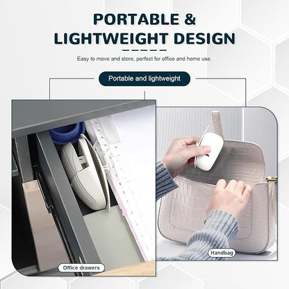 Paper Holder for Typing, Compact Paper Stand for Desk When Typing, Copy Holder - Image 6