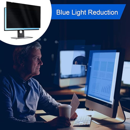 Magicmoon 2-Pack 24 Inch Computer Privacy Screen Filter, Anti-Spy/Glare - Image 5