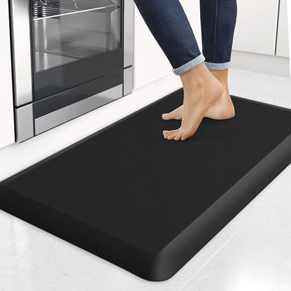 4/5 Inch Thick Kitchen Mats for Floor, StepRite Kitchen Rug for Standing Desk by Bringcushiontoyourlife