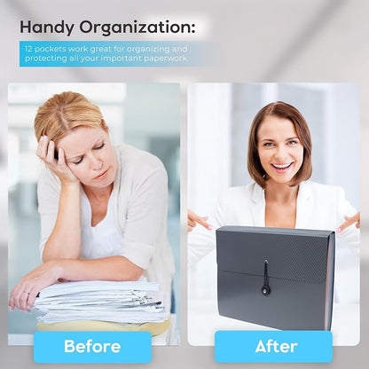 Expanding File Folder, Accordion File Organizer - Image 6