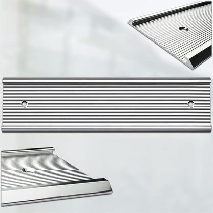 10 Pack 2” x 10” Aluminum Name Plate Holders - Image 2