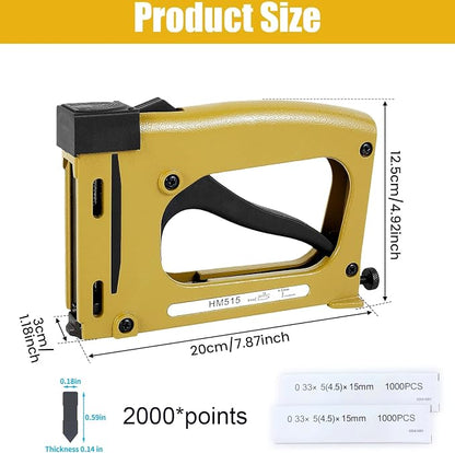 Picture Frame Stapler with 2000 Refill Points, Point Drivers - Image 3