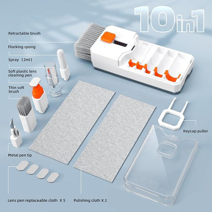 2 Pack Keyboard Cleaner Laptop Cleaning Kit, Computer Screen Cleaning Brush - Image 6