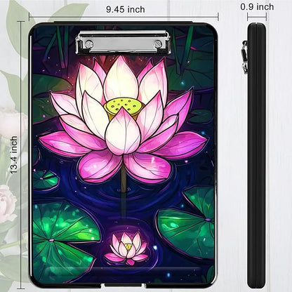 Pink Lotus Flower A4 Clipboard - Image 4