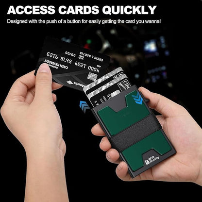SEMORID Slim Aluminum Card Holder Wallet - Image 3