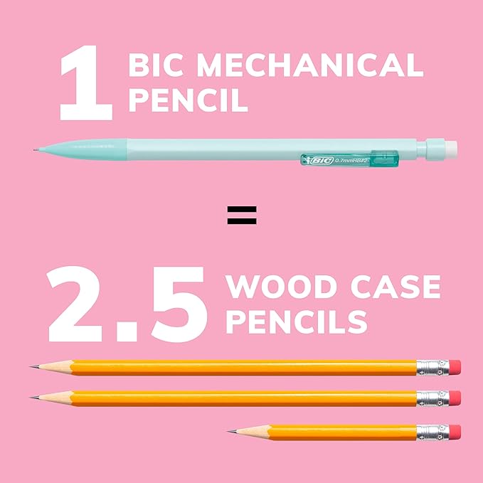 BIC Xtra-Smooth Pastel Mechanical Pencils - Image 4