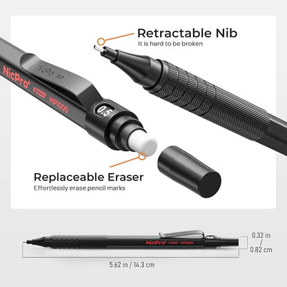 Nicpro 0.5 mm Mechanical Pencils Set - Image 3