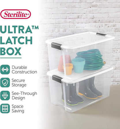 Sterilite 24-Pack Ultra Latching Box, Storage Bins - Image 2