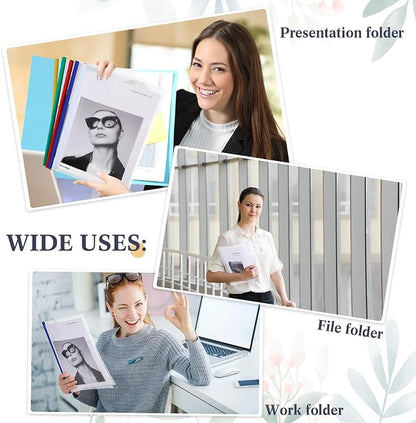 Mimorou 100 Pcs Clear Report Cover - Image 2