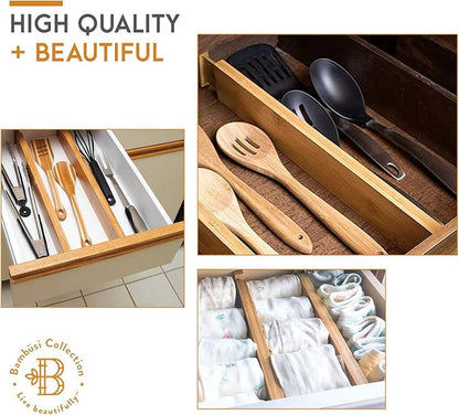 Bambüsi 4-Pack Drawer Divider - Image 8