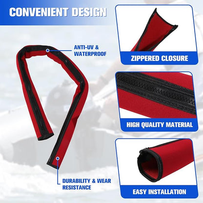 48 inch Zippered Neoprene Cable Sleeve - Image 2