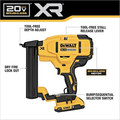 DEWALT 20V MAX* Narrow Crown Stapler Kit - Image 2
