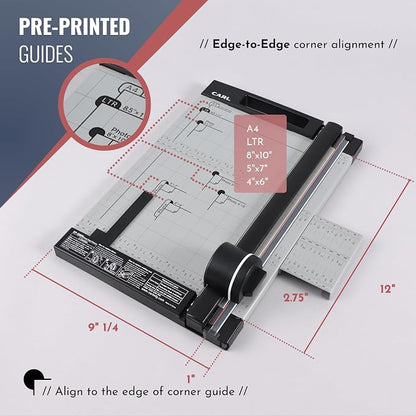 CARL Professional Rotary Paper Cutter - Image 8