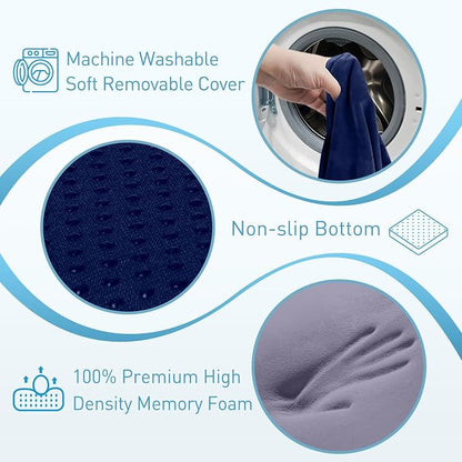BlissTrends Seat Cushion, 5.2in Thick Memory Foam Cushions - Image 3
