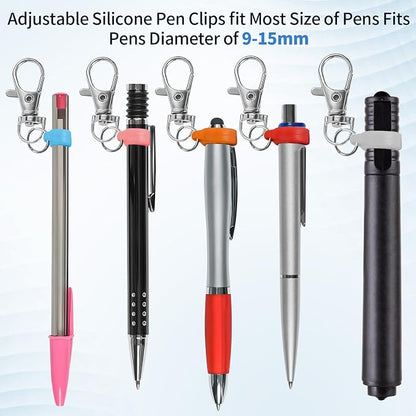 6PCS Retractable Pen Holders - Image 2