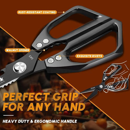 Huusk Kitchen Scissors for Food - Image 4
