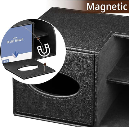 PU Leather Square Tissue Box Cover - Image 4