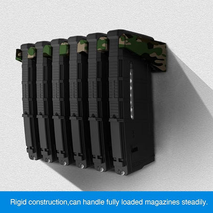 Solid ABS 6X Standard PMAG Wall Mount, Mag Holder, Home Magazine Storage Rack - Image 5