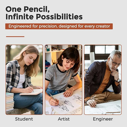 Nicpro 6PCS Art Mechanical Pencil Set - Image 6