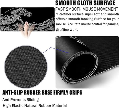 Large Gaming Mouse Pad, Waterproof Extra Large Big Mouse Pad - Image 3