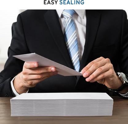 #10 Security Envelopes Letter Size Self Seal, Mailing Envelopes, Office - Image 4