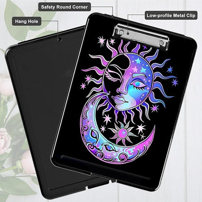 Purple Moon Sun A4 Clipboard - Image 5