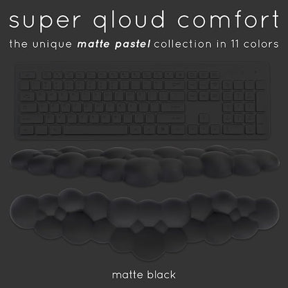 Black Cloud Keyboard Wrist Rest – Create-ables Qloud Black Wrist Rest - Image 7