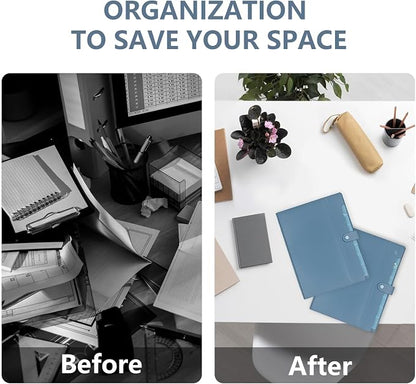 2Pack Accordion File Organizer Expanding File Folder - Image 4