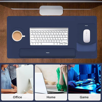 MOSISO Keyboard Mouse Pad Set, Large Gaming Mouse Pad&Rectangular Keyboard - Image 7