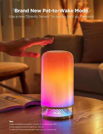 Govee RGBIC Smart Table Lamp 2, Touch Bedside Small Table Lamp Compatible - Image 4
