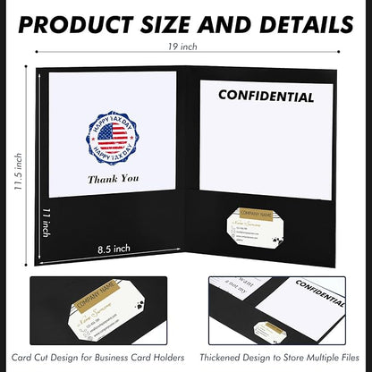 20 Pcs Tax Return Folders Bulk - Image 2