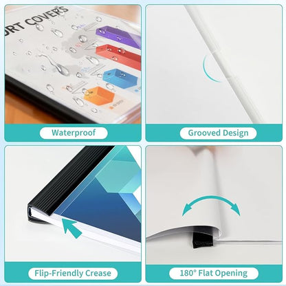 Binditek 40 Pack Clear Report Covers - Image 6