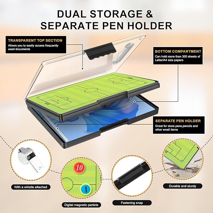 All-Weather Tactical Coaching Clipboard - Image 4
