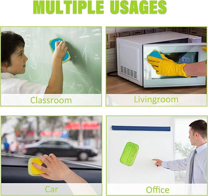 2 Packs Chalkboard Eraser Washable Microfiber Cleaning Tool | OSOPOLA 2Pack - Image 6