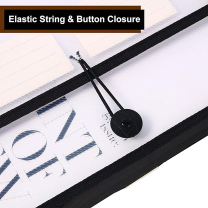 Eco-Friendly Plastic File Folders, Poly Expanding File Wallet, Expandable - Image 5