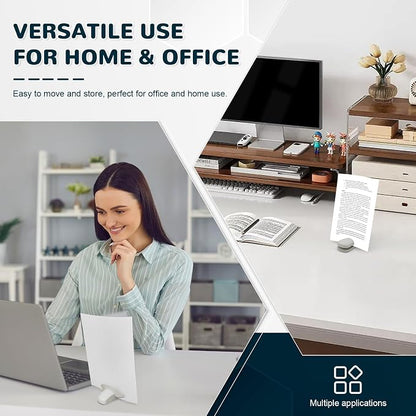 Paper Holder for Typing, Compact Paper Stand for Desk When Typing, Copy Holder - Image 7