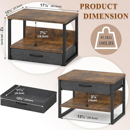 MARTY Printer Stand with Storage Drawer - Image 3