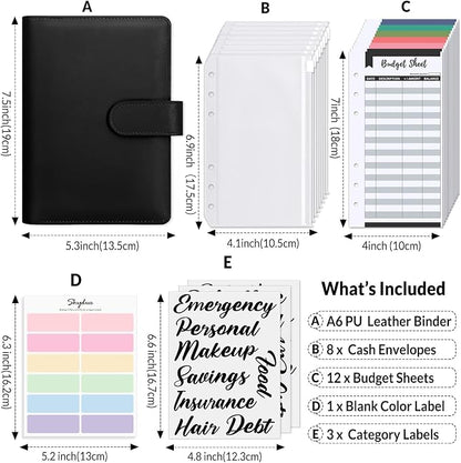 SKYDUE Budget Binder, Money Saving Binder - Image 2