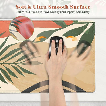 Gimars 4 in 1 Mouse Pad and Keyboard Wrist Rest Set, Large Mouse Pad - Image 4