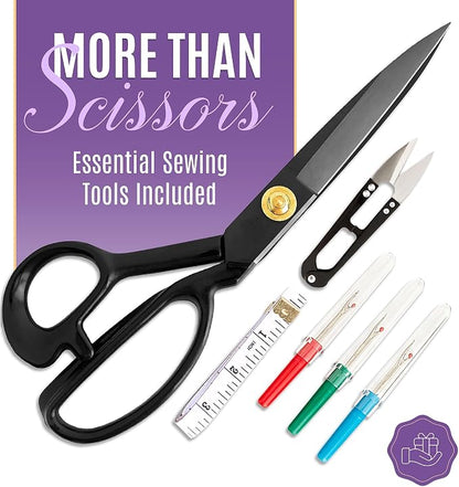 Professional 9 Inch Sewing Scissors - Image 9