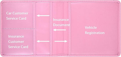 Wisdompro Small Car Registration and Insurance Documents Holder - Image 3